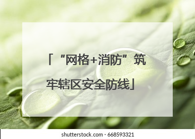 “网格+消防”筑牢辖区安全防线