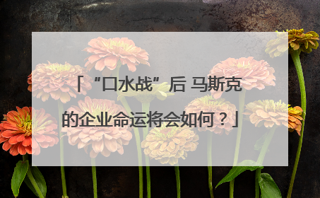 “口水战”后 马斯克的企业命运将会如何？
