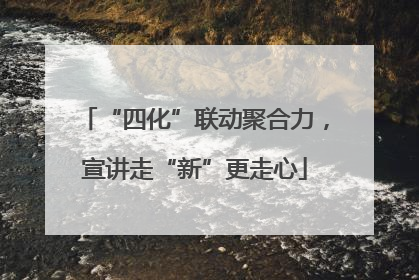 “四化”联动聚合力，宣讲走“新”更走心