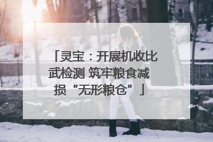 灵宝：开展机收比武检测 筑牢粮食减损“无形粮仓”