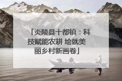 炎陵县十都镇：科技赋能农耕 绘就美丽乡村新画卷