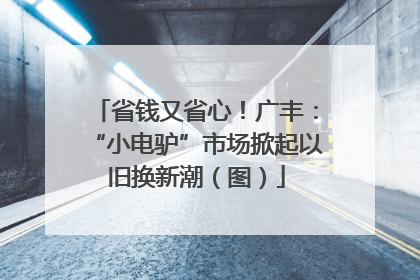 省钱又省心！广丰：“小电驴”市场掀起以旧换新潮（图）