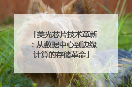 美光芯片技术革新：从数据中心到边缘计算的存储革命