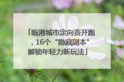临港城市定向赛开跑，16个“隐藏副本”解锁年轻力新玩法