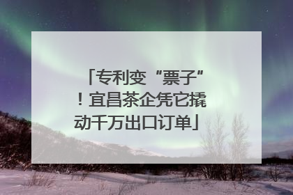 专利变“票子”！宜昌茶企凭它撬动千万出口订单