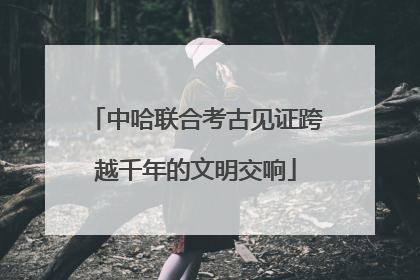 中哈联合考古见证跨越千年的文明交响