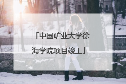 中国矿业大学徐海学院项目竣工