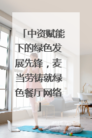 中资赋能下的绿色发展先锋，麦当劳铸就绿色餐厅网络