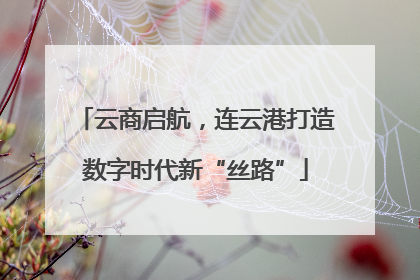 云商启航，连云港打造数字时代新“丝路”