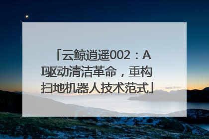 云鲸逍遥002：AI驱动清洁革命，重构扫地机器人技术范式