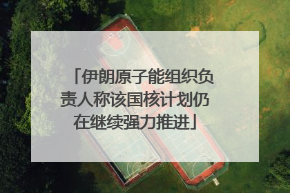 伊朗原子能组织负责人称该国核计划仍在继续强力推进