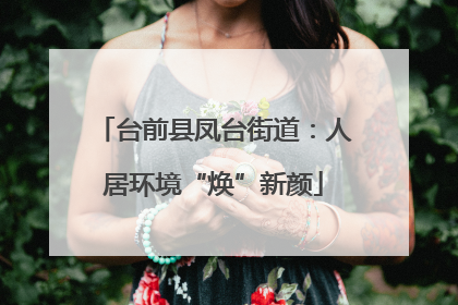 台前县凤台街道：人居环境“焕”新颜