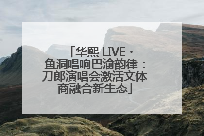 华熙 LIVE・鱼洞唱响巴渝韵律：刀郎演唱会激活文体商融合新生态