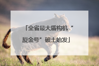 全省最大盾构机“厦金号”破土始发