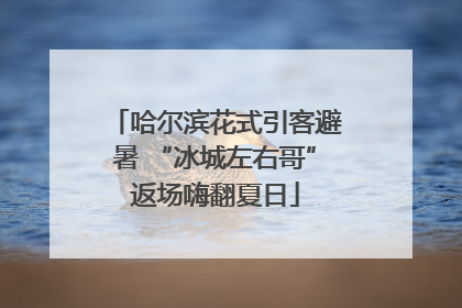哈尔滨花式引客避暑 “冰城左右哥”返场嗨翻夏日
