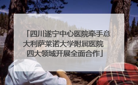 四川遂宁中心医院牵手意大利萨莱诺大学附属医院 四大领域开展全面合作