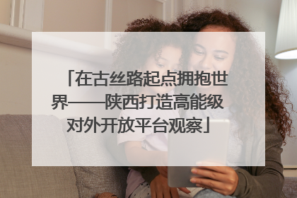 在古丝路起点拥抱世界——陕西打造高能级对外开放平台观察