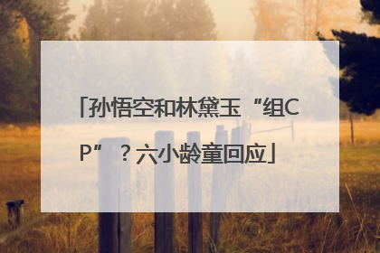 孙悟空和林黛玉“组CP”？六小龄童回应