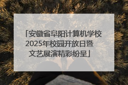 安徽省阜阳计算机学校2025年校园开放日暨文艺展演精彩纷呈