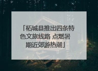 柘城县推出四条特色文旅线路 点燃暑期近郊游热潮