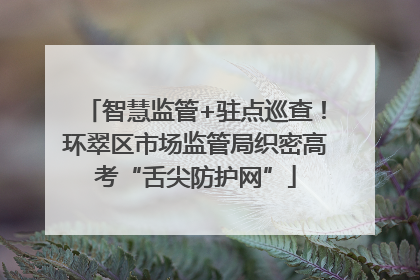 智慧监管+驻点巡查！环翠区市场监管局织密高考“舌尖防护网”