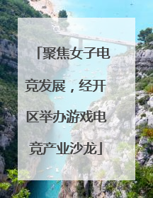 聚焦女子电竞发展，经开区举办游戏电竞产业沙龙
