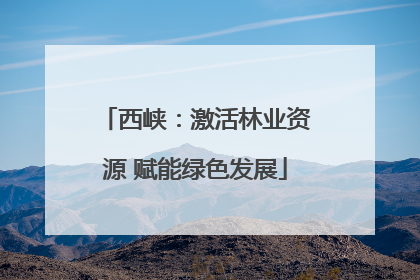 西峡：激活林业资源 赋能绿色发展