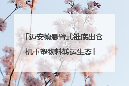 迈安德悬臂式锥底出仓机重塑物料转运生态