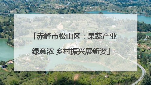 赤峰市松山区：果蔬产业绿意浓 乡村振兴展新姿