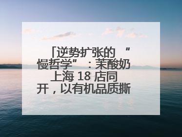 逆势扩张的 “慢哲学”：茉酸奶上海 18 店同开，以有机品质撕开内卷红海