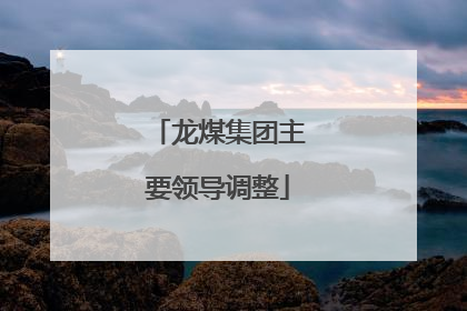 龙煤集团主要领导调整