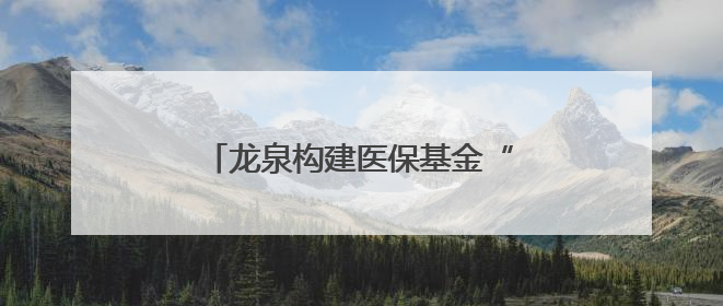 龙泉构建医保基金“即时结算”新格局