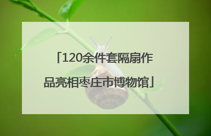 120余件套隔扇作品亮相枣庄市博物馆