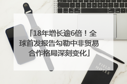 18年增长逾6倍！全球首发报告勾勒中非贸易合作格局深刻变化